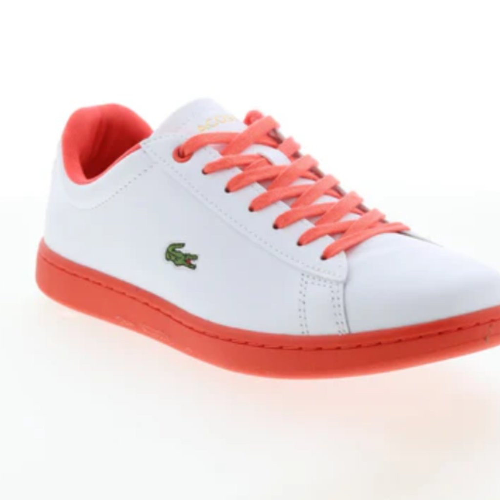 Lacoste White/Pink Sz 7